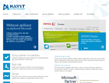 Tablet Screenshot of havit.cz