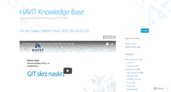 Desktop Screenshot of knowledge-base.havit.cz
